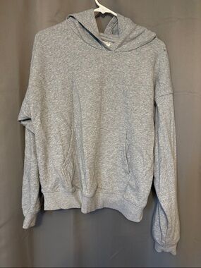 Fabletics Heather Gray Cozy Pullover Hoodie